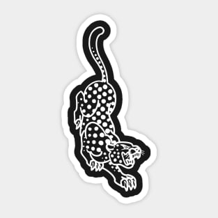 jaguar tattoo Sticker